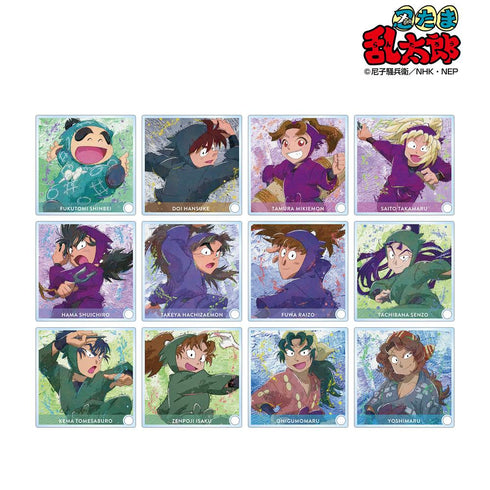 『忍たま乱太郎』トレーディング grunge CANVAS アクリルスタンドパネル ver.B(単位/BOX)【202509再販】